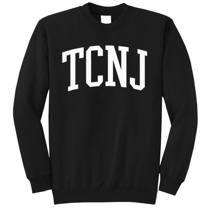 TCNJ Athletic Arch College University @ Alumni Tall Sweatshirt