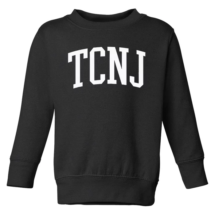 TCNJ Athletic Arch College University @ Alumni Toddler Sweatshirt