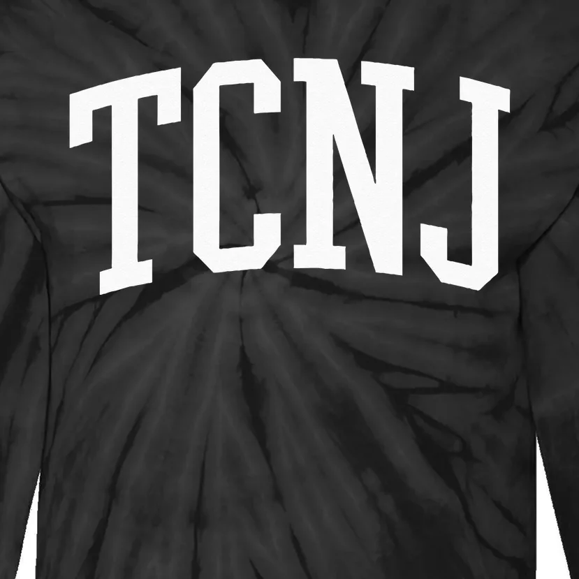 TCNJ Athletic Arch College University @ Alumni Tie-Dye Long Sleeve Shirt