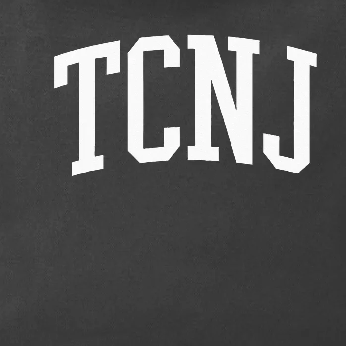 TCNJ Athletic Arch College University @ Alumni Zip Tote Bag