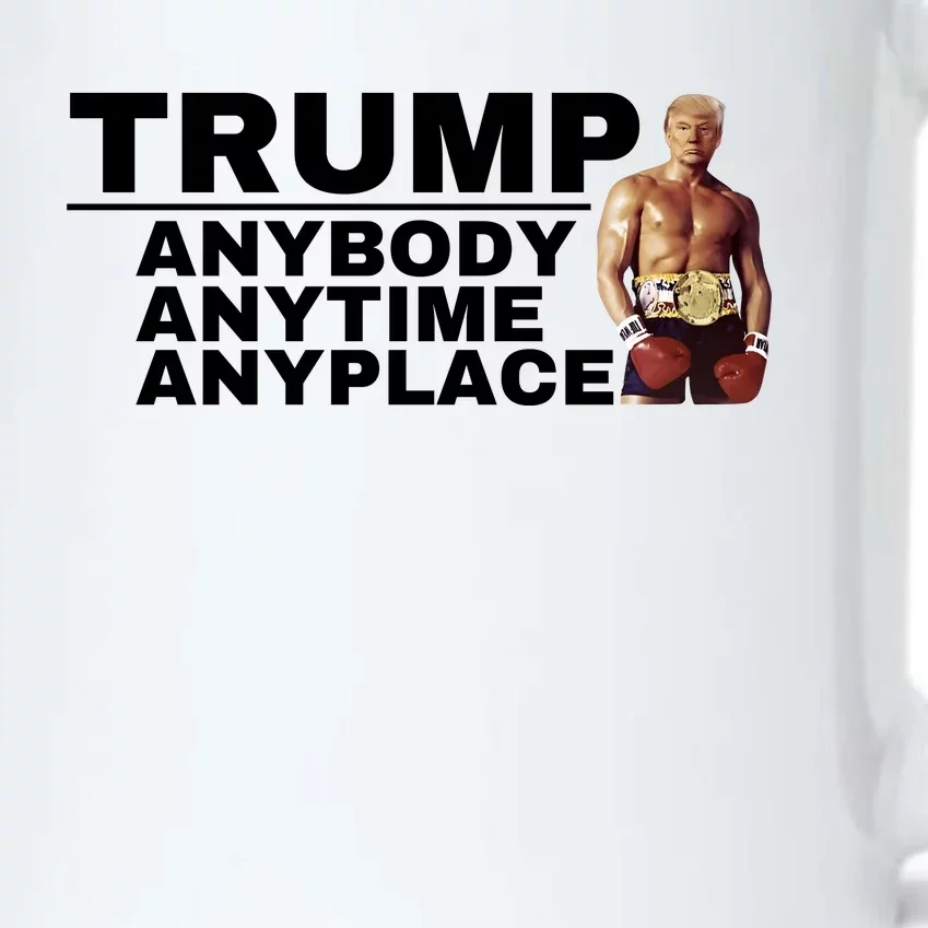 Trump Anybody Anytime Anyplace Trump 2024 Black Color Changing Mug