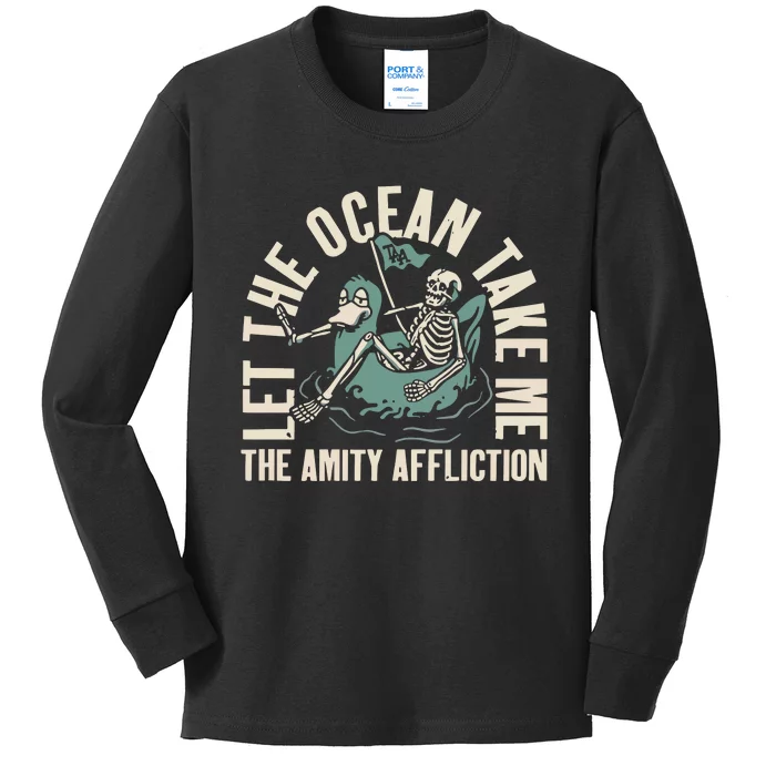 The Amity Affliction Ltotm Floaty Kids Long Sleeve Shirt