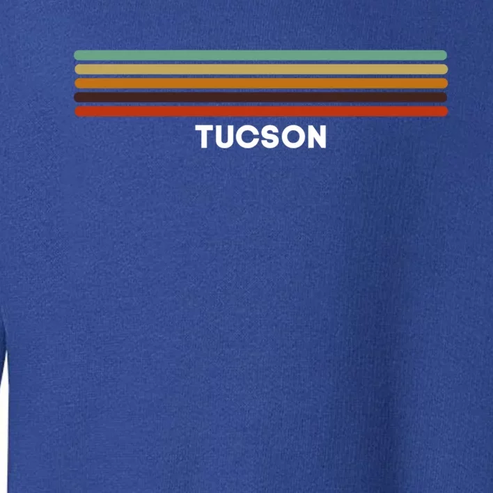 Tucson Arizona Az Us Cities Of America Retro Gift Toddler Sweatshirt