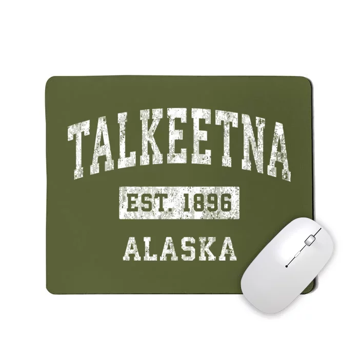 Talkeetna Alaska Ak Vintage Sports Mousepad