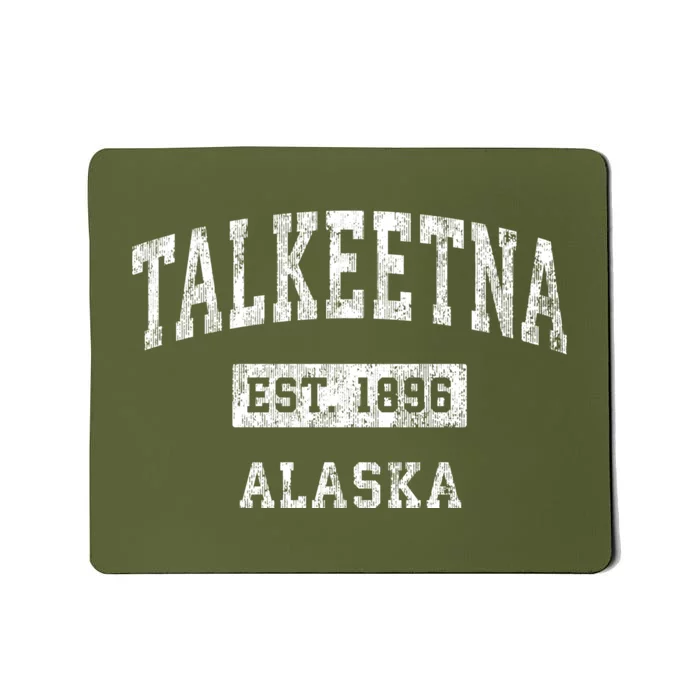 Talkeetna Alaska Ak Vintage Sports Mousepad