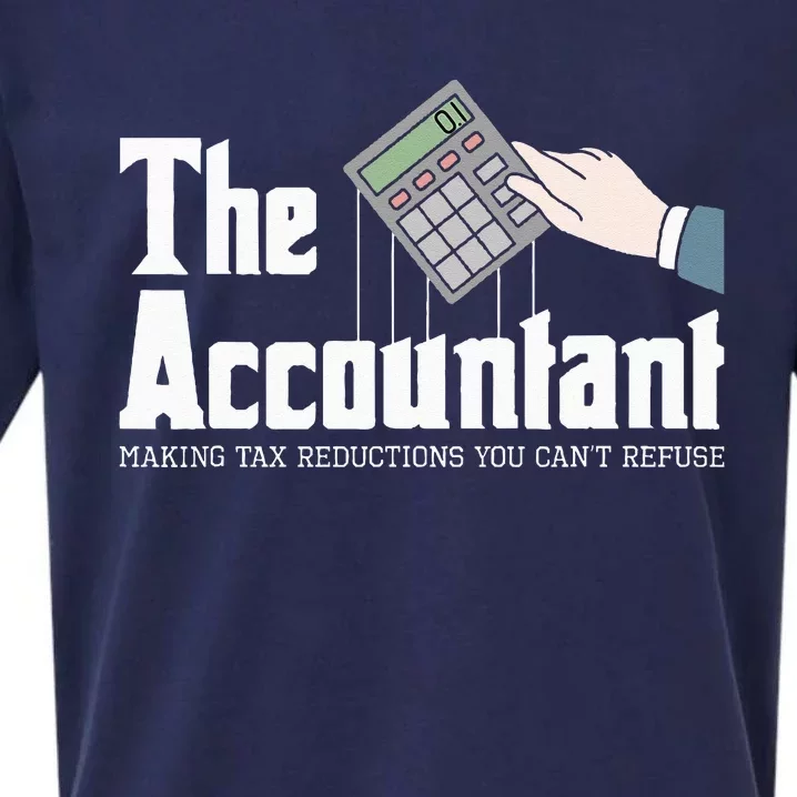 The Accountant Auditor Bookkeeper Bookkeeping Taxation Sueded Cloud Jersey T-Shirt