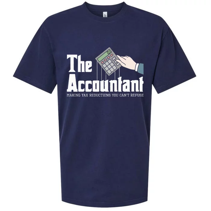 The Accountant Auditor Bookkeeper Bookkeeping Taxation Sueded Cloud Jersey T-Shirt