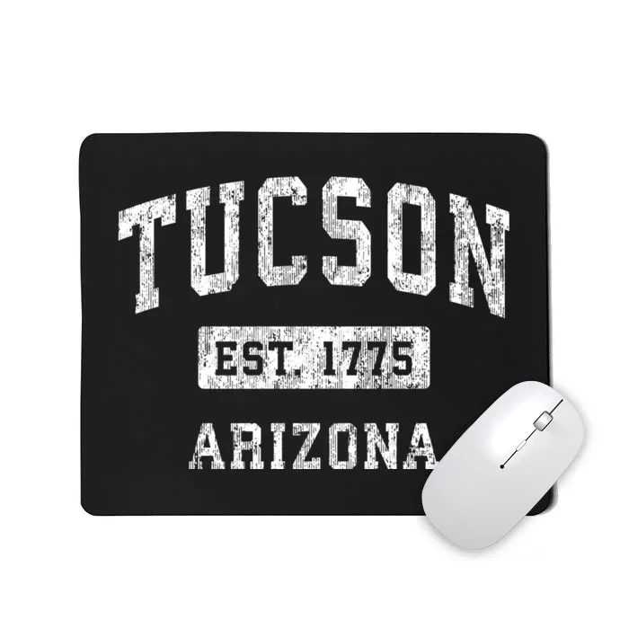 Tucson Arizona Az Vintage Established Sports Mousepad