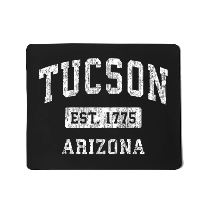 Tucson Arizona Az Vintage Established Sports Mousepad