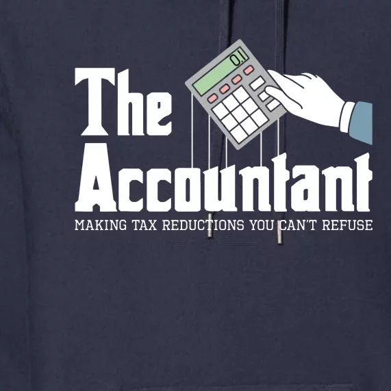 The Accountant Auditor Bookkeeper Bookkeeping Taxation Premium Hoodie