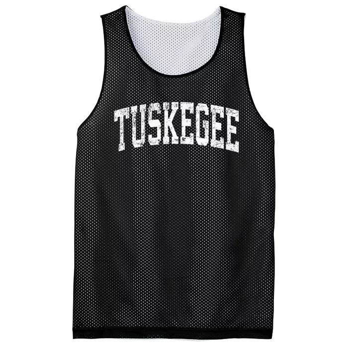 Tuskegee Alabama Al Vintage Athletic Sports Design Mesh Reversible Basketball Jersey Tank