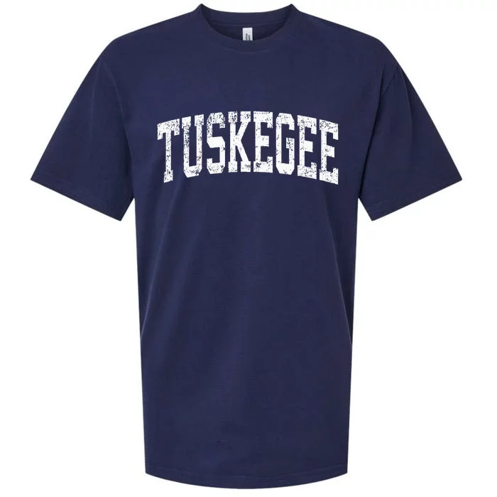 Tuskegee Alabama Al Vintage Athletic Sports Design Sueded Cloud Jersey T-Shirt