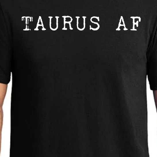 Taurus AF April May Birthday Pajama Set