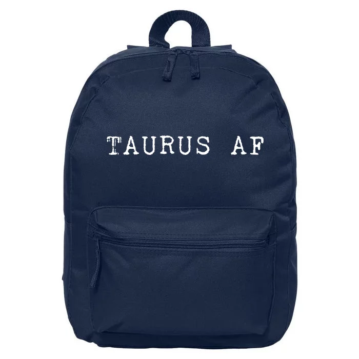 Taurus AF April May Birthday 16 in Basic Backpack