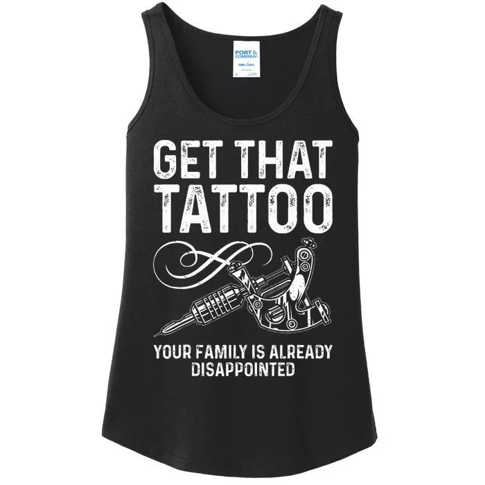 Tattoo Artist Art For Women Tattoo Lover Tattoo Artist Ladies Essential Tank