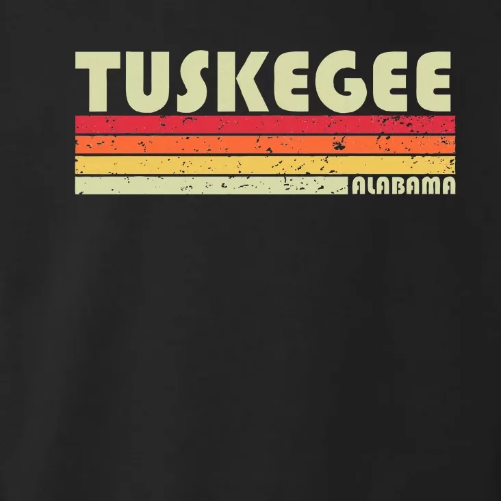 Tuskegee Al Alabama Funny City Home Roots Gift Retro 70s 80s Toddler Hoodie