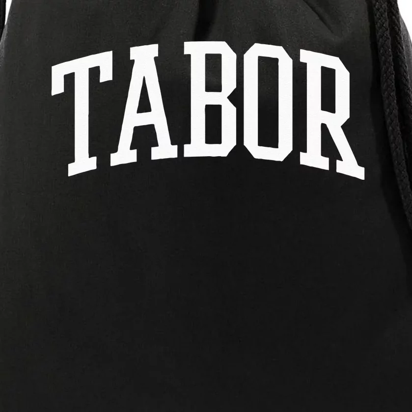 Tabor Athletic Arch College University @ Alumni Drawstring Bag