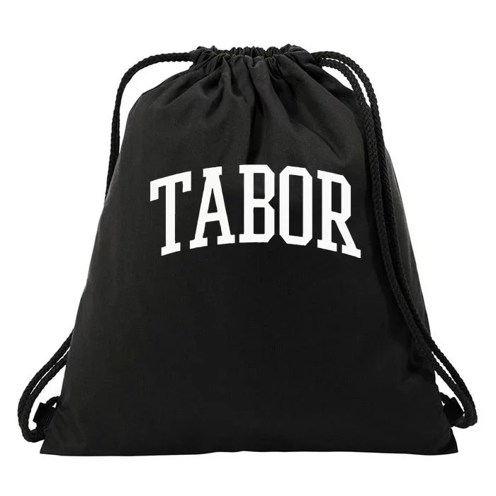 Tabor Athletic Arch College University @ Alumni Drawstring Bag