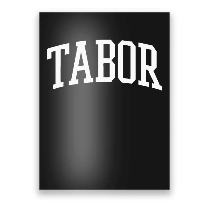 Tabor Athletic Arch College University @ Alumni Poster