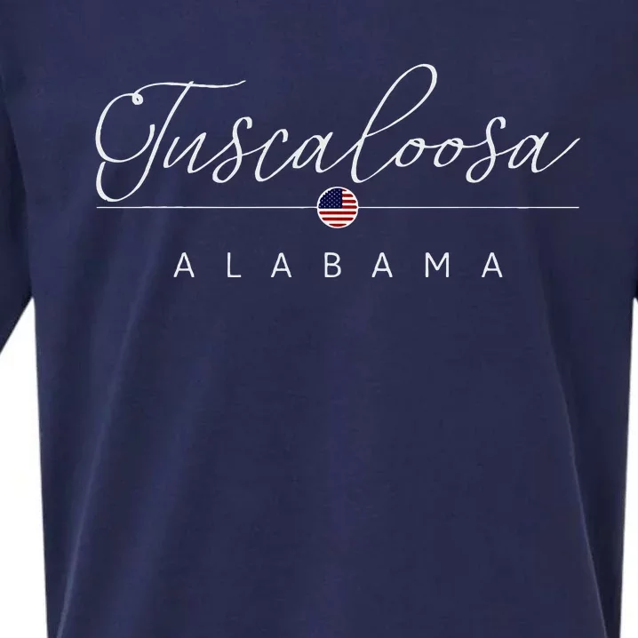 Tuscaloosa Alabama Al On Tuscaloosa Sueded Cloud Jersey T-Shirt