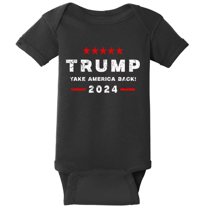 Trump Assassination Attempt You Missed Twice Baby Bodysuit