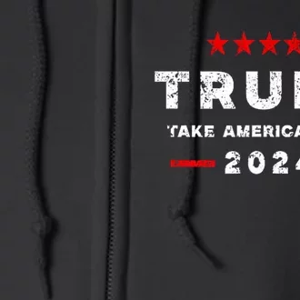 Trump Assassination Attempt You Missed Twice Full Zip Hoodie