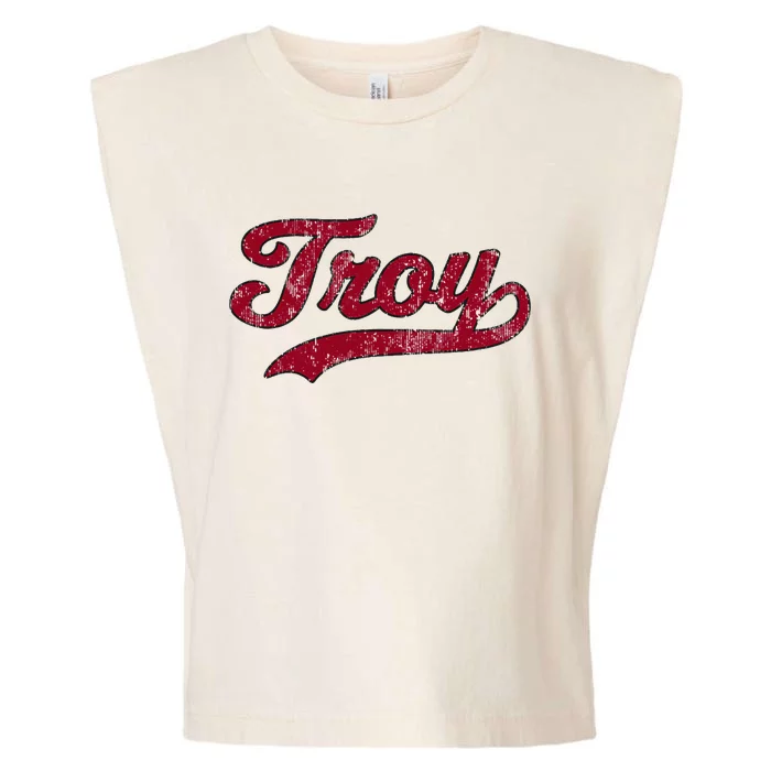 Troy Alabama Al Vintage Athletic Garment-Dyed Women's Muscle Tee