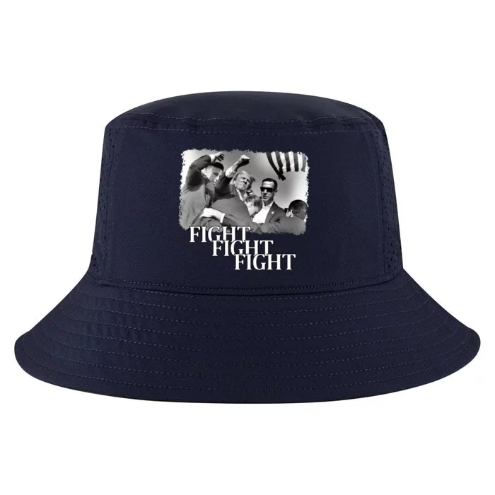 Trump Assassination Attempt Cool Comfort Performance Bucket Hat