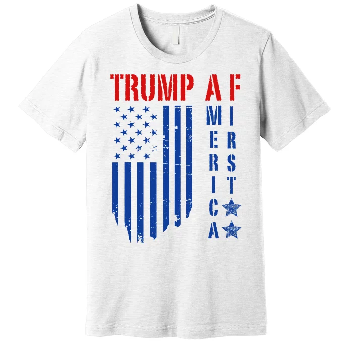 Trump Af America First Ultra Maga Design Premium T-Shirt