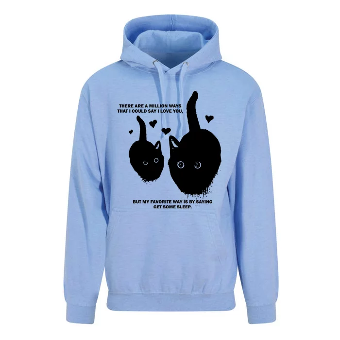 There Are A Million Ways That I Could Say I Love You But My Favorite Way Is By S Unisex Surf Hoodie