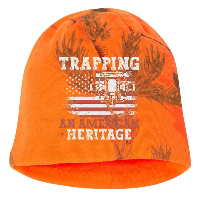 Trapping An American Heritage Trap Hunting Trapper Kati - Camo Knit Beanie