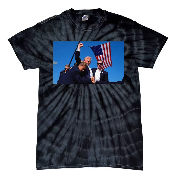 Trump Assassination Attempt Fight! Tie-Dye T-Shirt