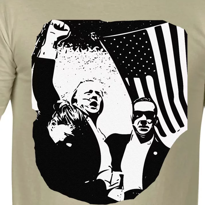 Trump Assassination Attempt Photo 2024 Comfort Colors T-Shirt