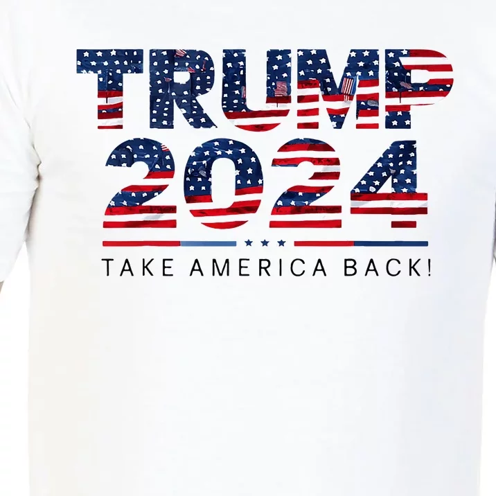 Take America Back Daddys Home Trump Bootleg Style Comfort Colors T-Shirt