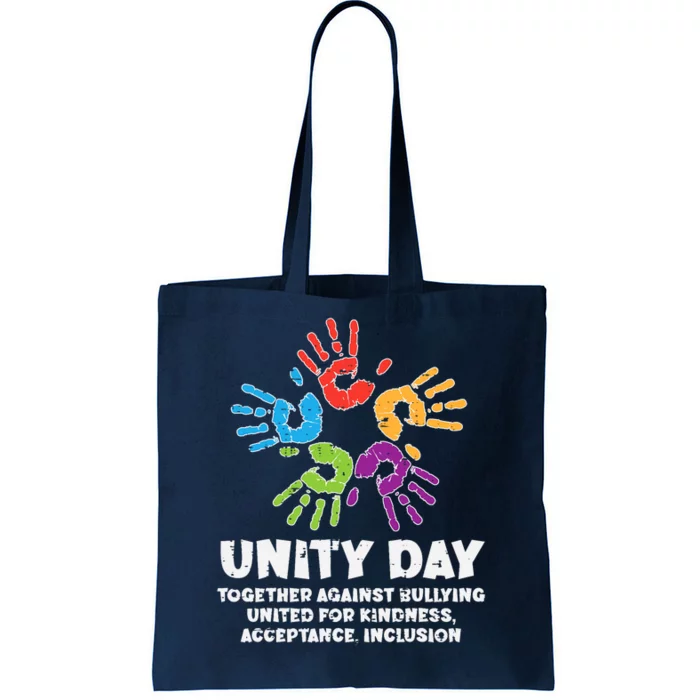 Together Against Bullying Orange Anti Bullying Unity Day Kids Tote Bag