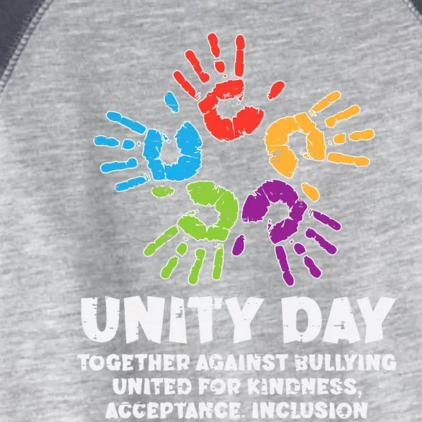 Together Against Bullying Orange Anti Bullying Unity Day Kids Toddler Fine Jersey T-Shirt