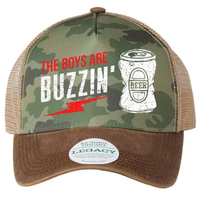 The Are Buzzin Vintage Drinking Legacy Tie Dye Trucker Hat