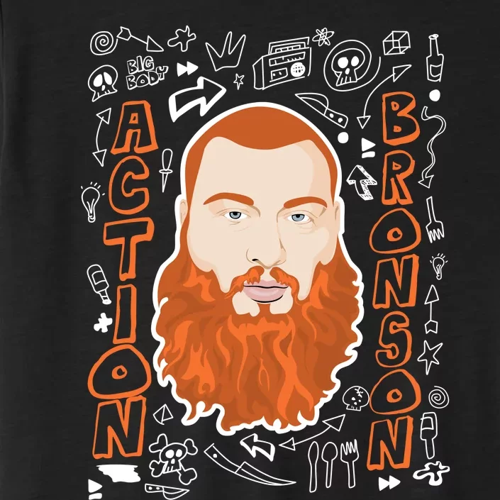 The Action Bronson Cool Vector Design ChromaSoft Performance T-Shirt