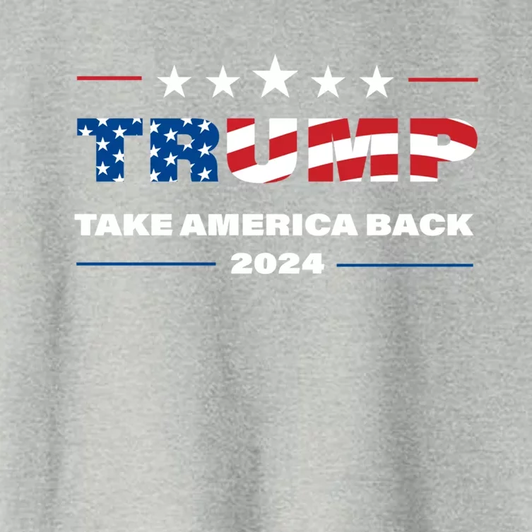 Take America Back Gift Women's Crop Top Tee