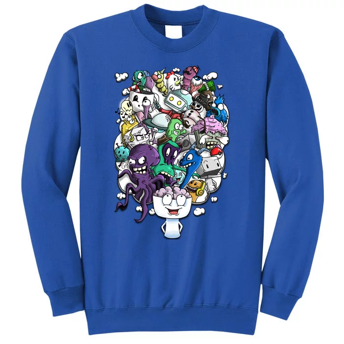 The Artist Brain Tall Sweatshirt