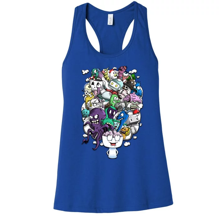 The Artist Brain Women's Racerback Tank