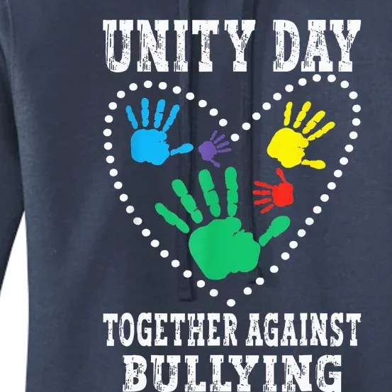 Together Against Bullying Orange Anti Bully Unity Day Women's Pullover Hoodie