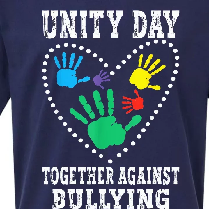 Together Against Bullying Orange Anti Bully Unity Day Sueded Cloud Jersey T-Shirt