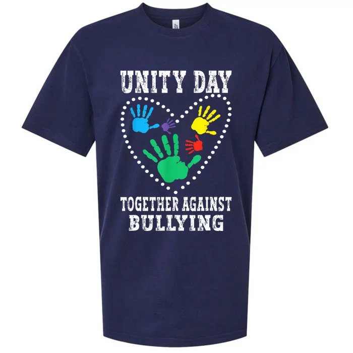 Together Against Bullying Orange Anti Bully Unity Day Sueded Cloud Jersey T-Shirt