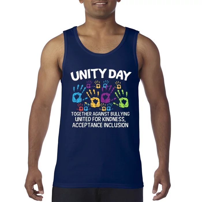 Together Against Bullying Orange Anti Bullying Unity Day Tank Top