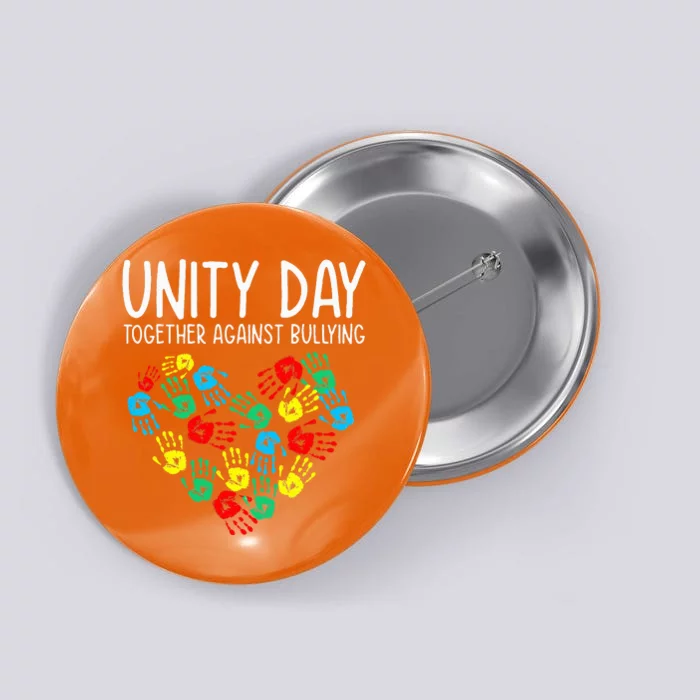 Together Against Bullying Unity Day Kindness Day Orange Button