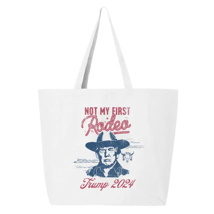 Take America Back Trump Cowboy Rodeo Election 2024 25L Jumbo Tote