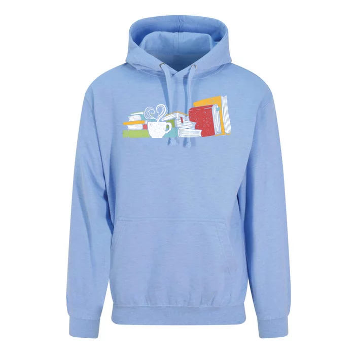 Tea And Book Reading Gift Unisex Surf Hoodie