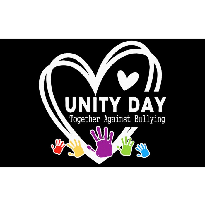 Together Against Bullying Anti Bullying Unity Day Orange Bumper Sticker