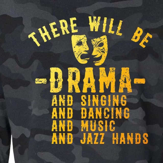 Theater Actor Broadway Cropped Pullover Crew